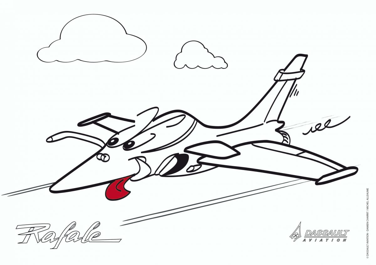 Dessins D'Avions À Colorier - Actus Passion avec Dessin D Avion