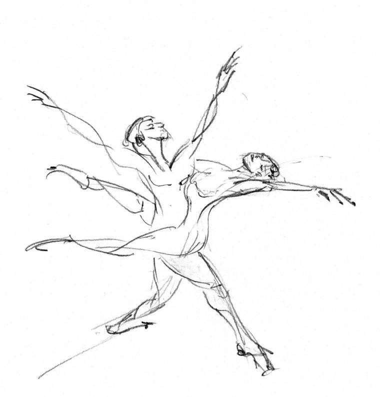 Dessins De Danse – .Esquissedanse.ch à Dessin Danse