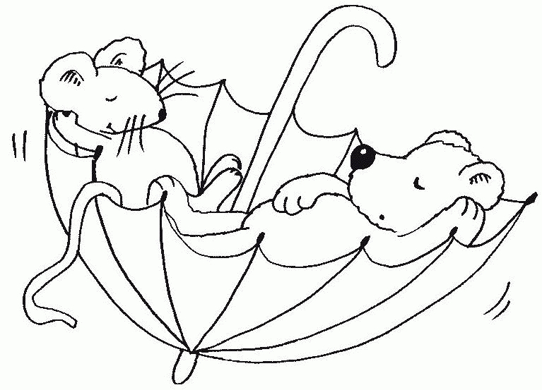 Dessins De Souris À Colorier concernant Coloriage Souris 