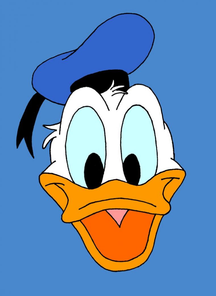 Dessins En Couleurs À Imprimer : Donald Duck, Numéro : 684100 concernant Dessin Tete De Mickey