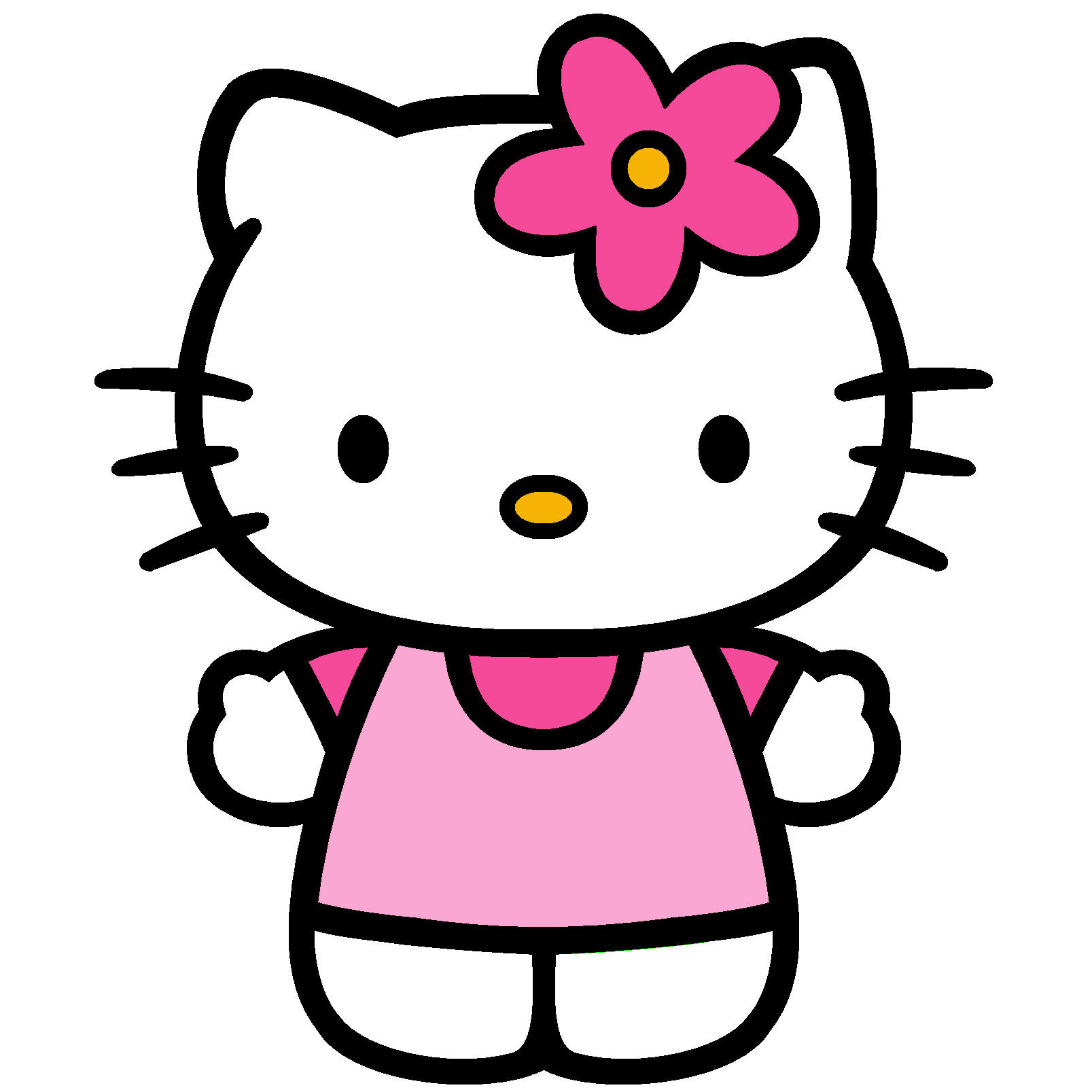 Dessins En Couleurs À Imprimer : Hello Kitty, Numéro : 116868 à Hello Kitty Paques 