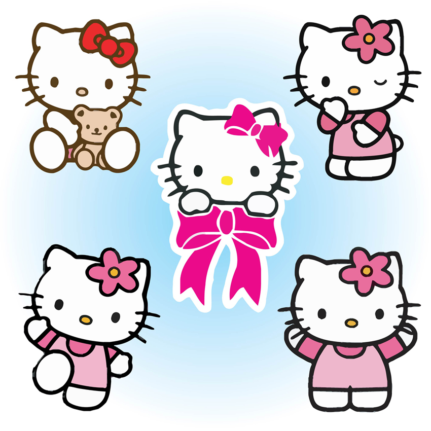 Dessins En Couleurs À Imprimer : Hello Kitty, Numéro : 438610 concernant Hello Kitty Paques