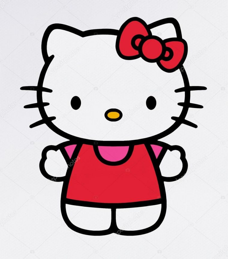 Dessins En Couleurs À Imprimer : Hello Kitty, Numéro à Hello Kitty Paques