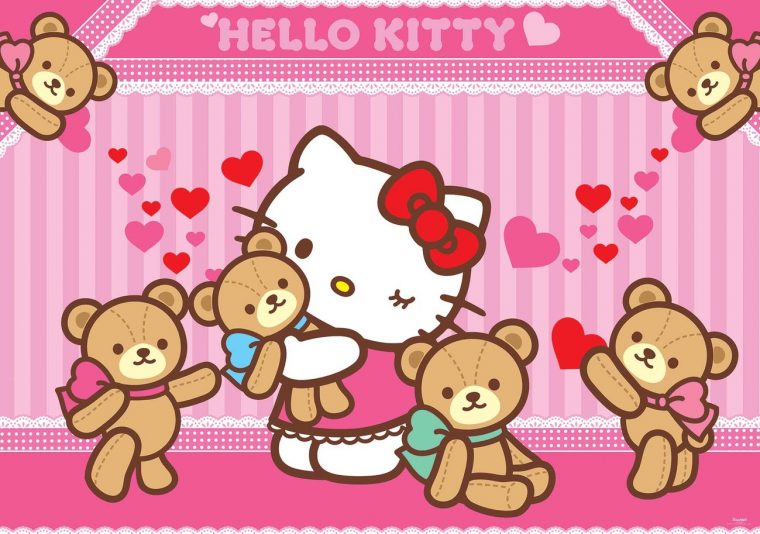 Dessins En Couleurs À Imprimer : Hello Kitty, Numéro destiné Hello Kitty Paques