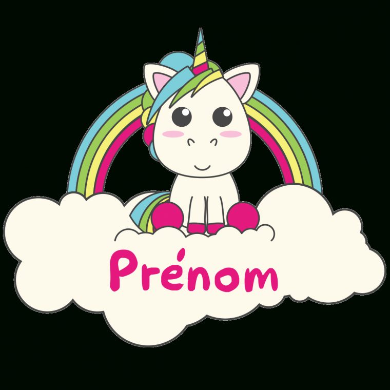 Dessins En Couleurs À Imprimer : Licorne, Numéro : A7850253 tout Prenom A Imprimer En Couleur Gratuit