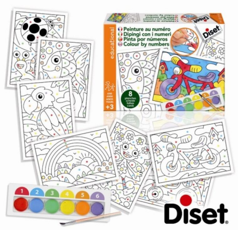 Diset – Jeu Peinture Au Numéro Doudouplanet encequiconcerne Peinture Au Numéro À Imprimer Gratuit