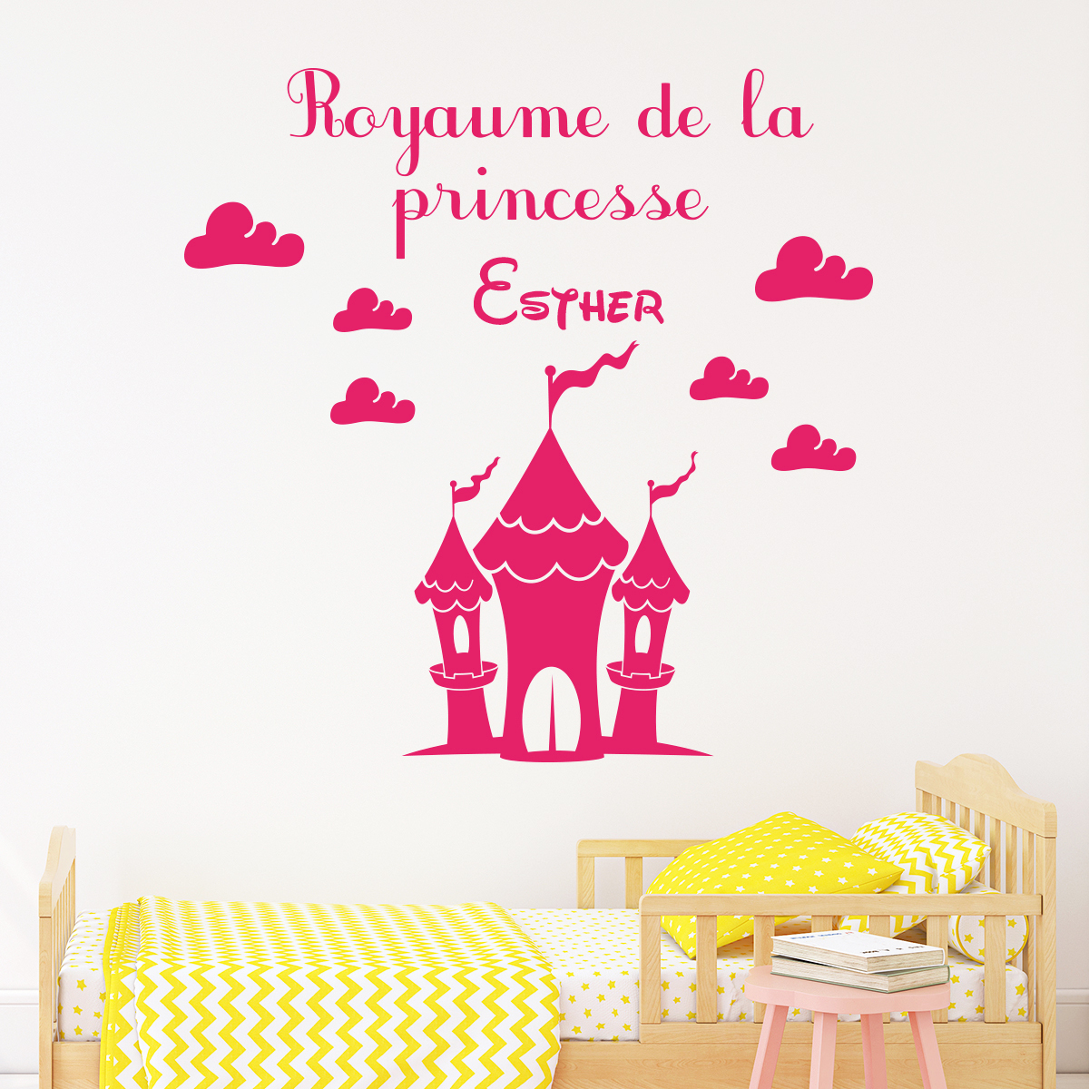 Disney Sticker Géant Princesse Raiponce dedans Prénom Princesse Disney