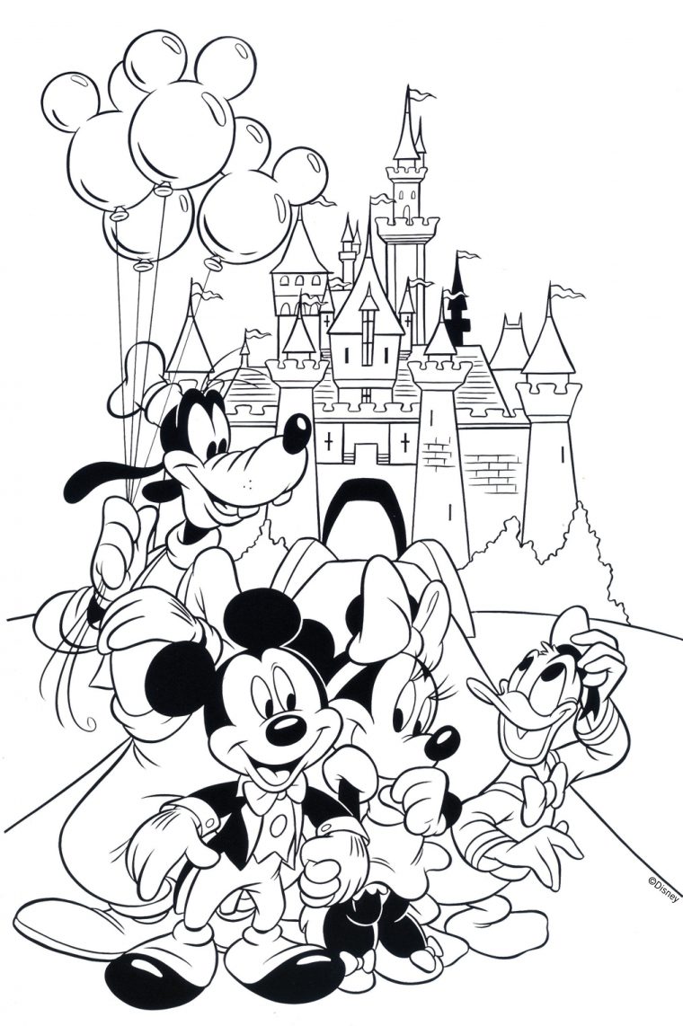 Disneyland Park S Coloring Pages – Best Haircuts Girl 2020 avec Coloriage Disneyland Paris