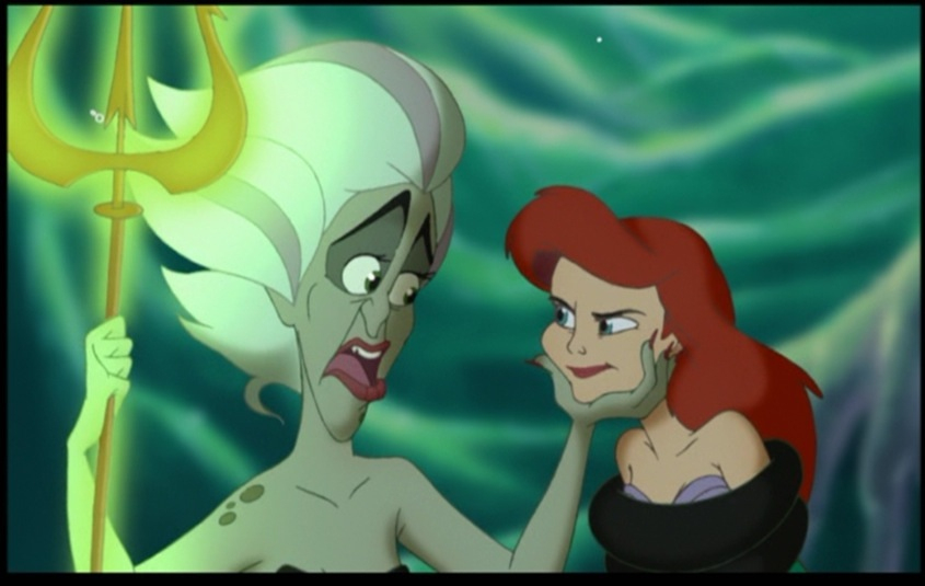[Disneytoon Studios] La Petite Sirène 2 : Retour À L'Océan serapportantà Ursula La Petite Sirène