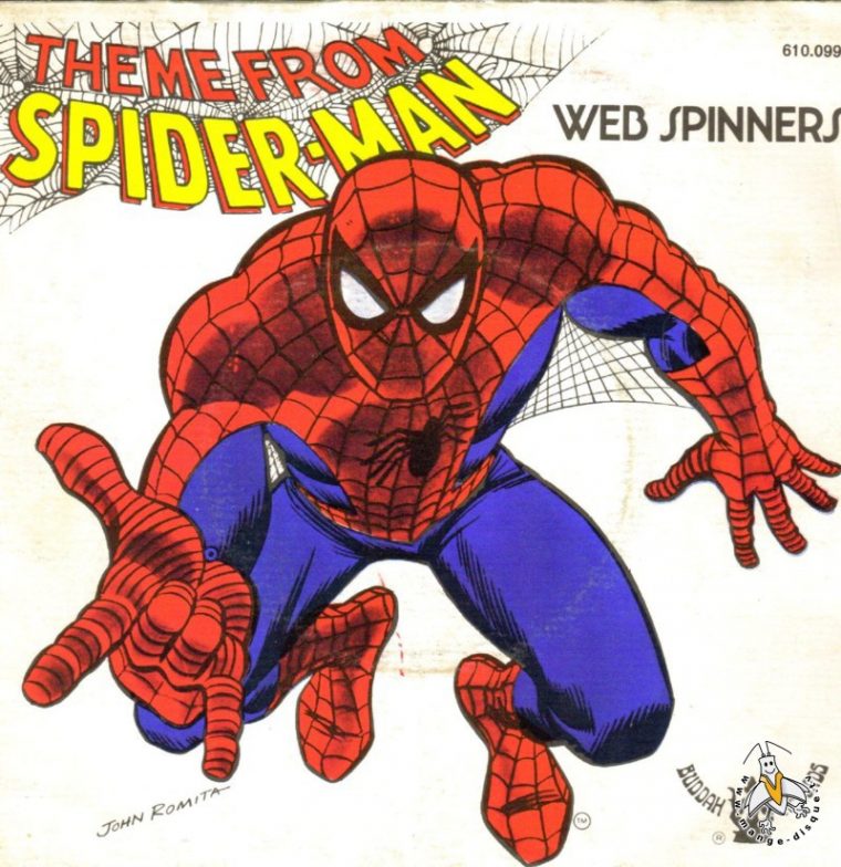 Disque Séries Tv Et Dessins Animés Theme From Spider-Man pour Spiderman Dessin Animé