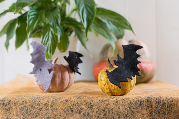 Diy – Deux Idées De Décoration "Chauve-Souris" Pour à Chauve Souris Halloween