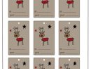 [Diy Noël] 20 Planches D'Étiquettes À Imprimer concernant Menu De Noel À Imprimer Gratuit