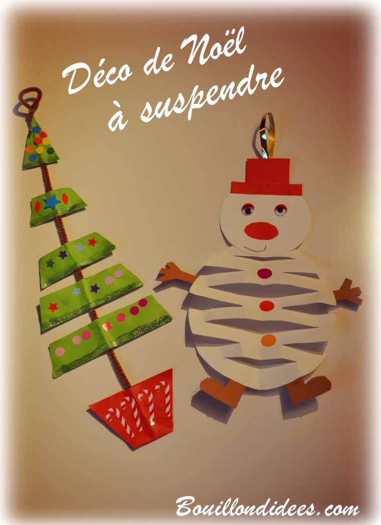 Diy Spécial Noël : Sapin Design Et Bonhomme De Neige avec Noel De Sapin Maternelle