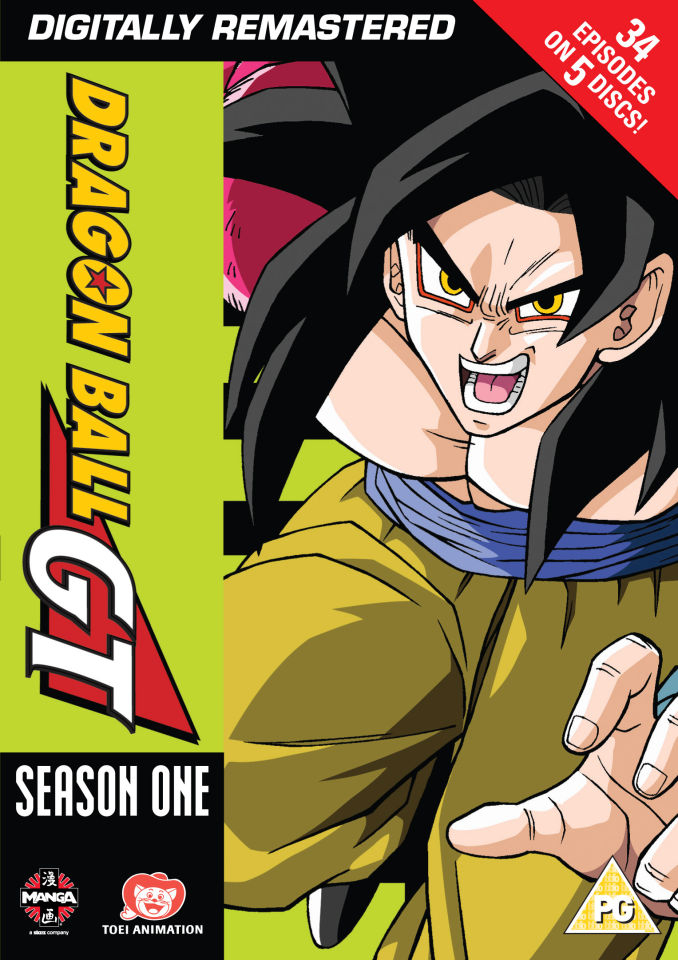 Dragon Ball Gt - Season 1: Episodes 1-34 Dvd  Zavvi à Dragon Ball Gt Film 