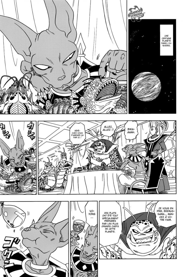 Dragon Ball Super : Le Premier Chapitre Du Manga Est En destiné Dragon Ball Manga En Ligne 