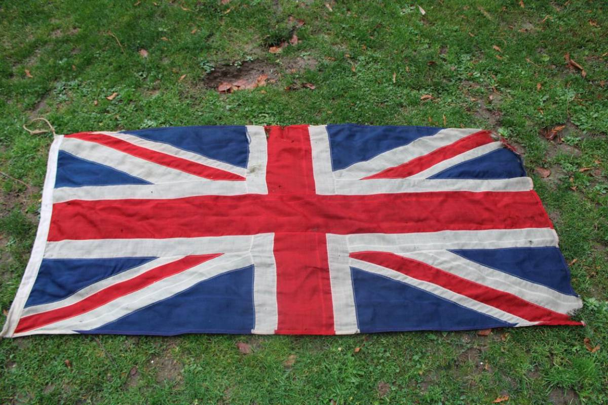 Drapeau Anglais 'Union Jack' Dimensions 85X175Cm - Ventes à Drapeau Anglais Et Américain