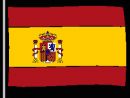 Drapeau Espagnol Dessin Facile pour Drapeau Espagne À Colorier