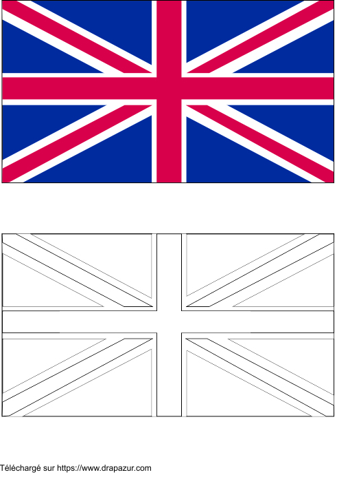 Drapeau: Image Du Drapeau Dangleterre A Imprimer destiné Drapeau Anglais À Imprimer 