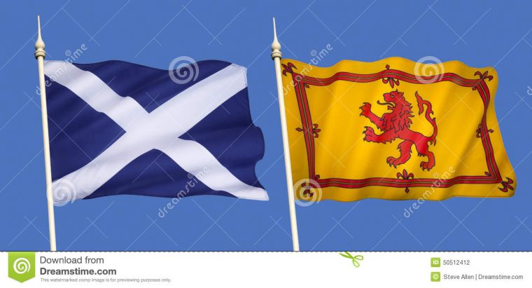 Drapeaux De L'Ecosse Photo Stock. Image Du Scots, Ecosse dedans Drapeau Ecosse