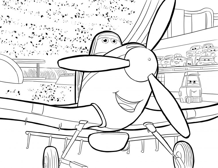 Dusty Planes Drawing At Getdrawings  Free Download dedans Coloriage Dusty