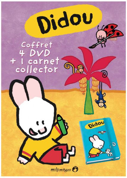 Dvd - Didou Dessine-Moi - Coffret 4 Dvd : Vol. 5 + 6 + 7 + 8 pour Didou Dessine Moi Une Tortue 