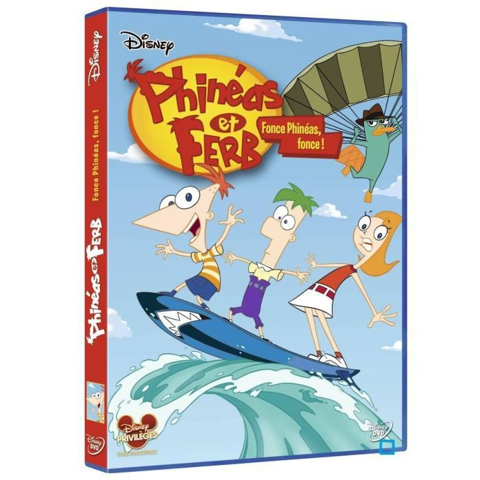 Dvd Phineas Et Ferb - Fonce Phineas, Fonce ! En Dvd Dessin serapportantà Dessin Phineas Et Ferb