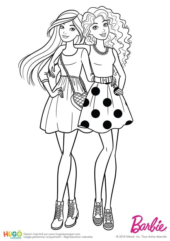 √ Hugo Lescargot Coloriage Barbie dedans Dessin Barbie A Imprimer Gratuit 