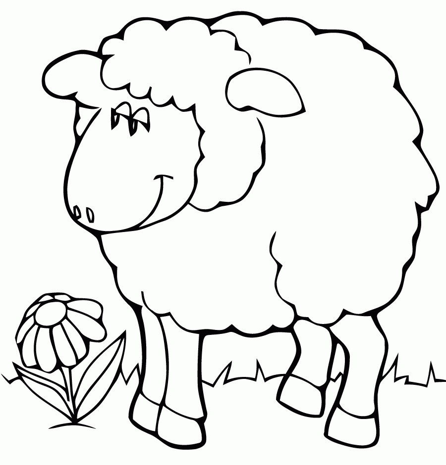 【Nouveau 2019】 Coloriage Mouton À Imprimer - Coloriage À à Coloriage Mouton 