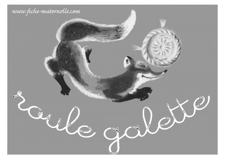 Ecrire Le Titre De L Album Roule Galette  Roule Galette à Roule Galette Coloriage