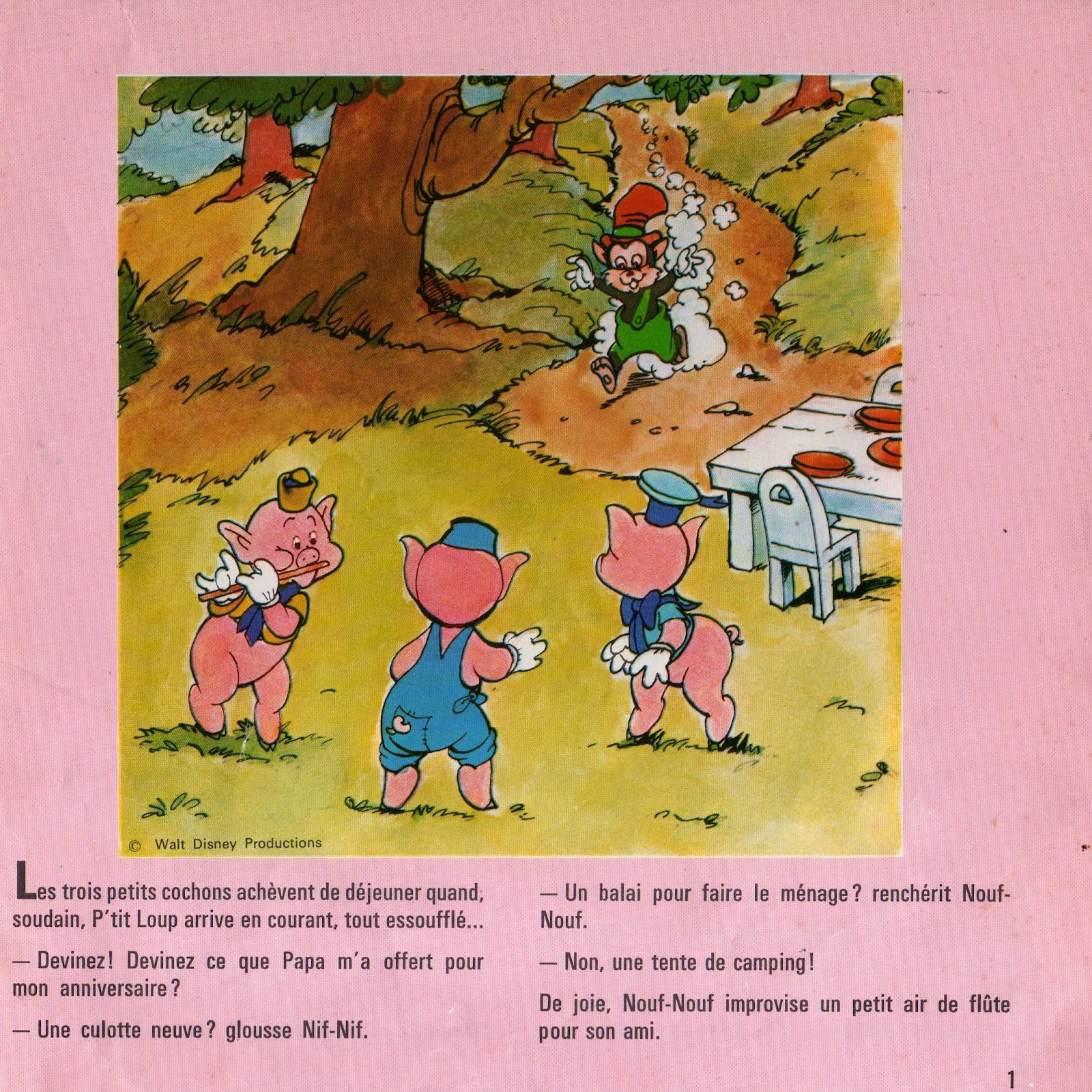 En-Broc: Llp-379 F : P&amp;#039;Tit Loup Et Les Trois Petits Cochons dedans Le Trois Petit Cochon 