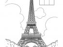 Épinglé Par Crystal Sanders Sur Kids Art Ideas  Monuments dedans Coloriage Tour Eiffel