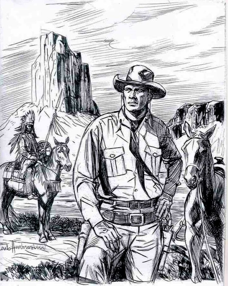 Épinglé Par Stefano Ferrini Sur Fumetti En 2020  Beaux encequiconcerne Coloriage Far West 