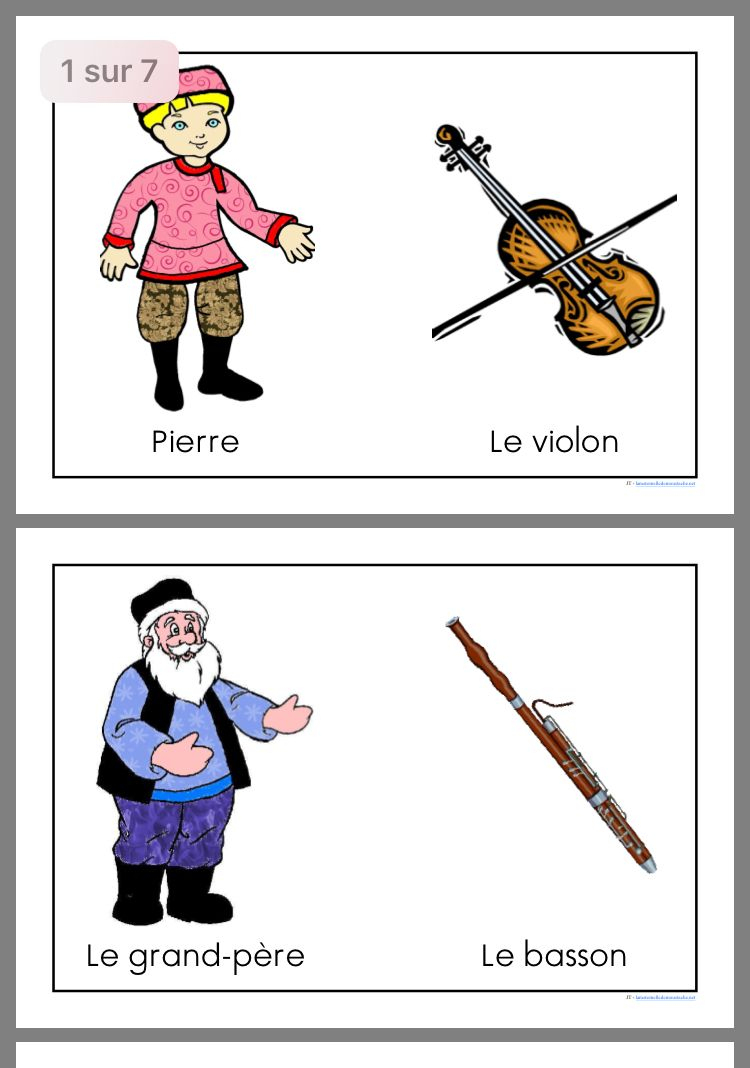 Épinglé Par Thibault Fumet Sur Maternelle  Musique pour Coloriage Pierre Et Le Loup 