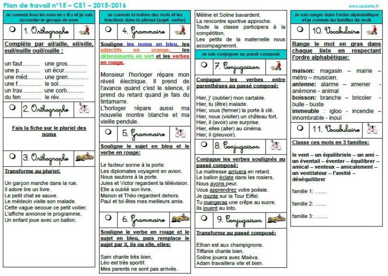 Épinglé Sur Classe dedans Problã¨mes Ce1 Zaubette