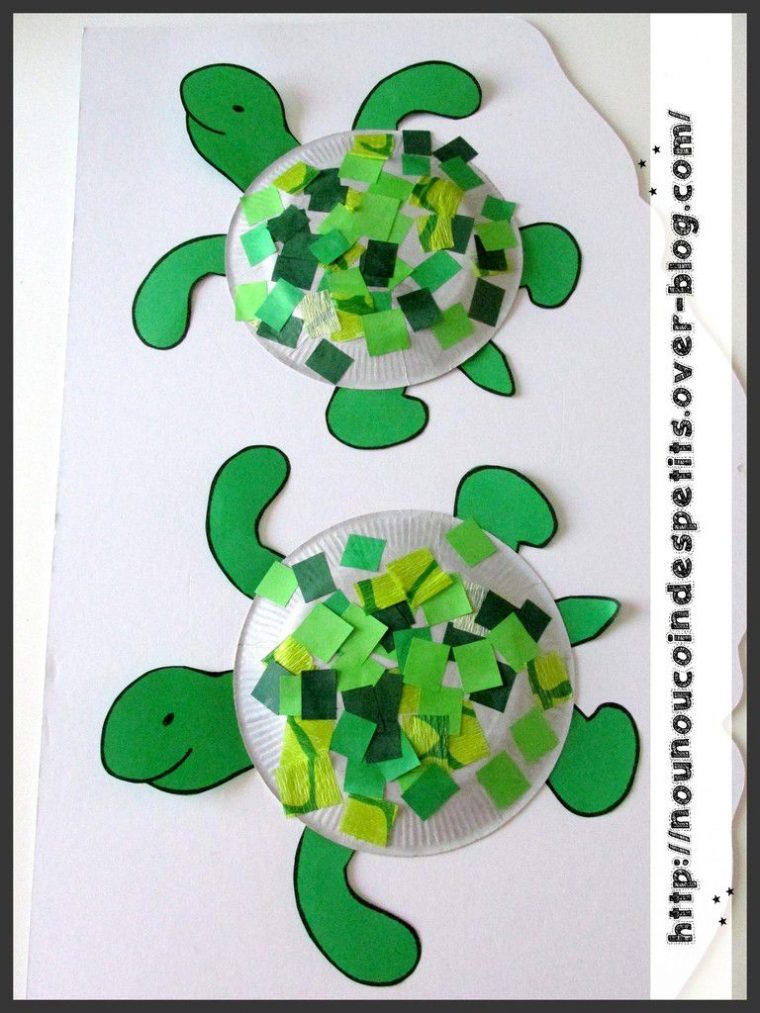 Épinglé Sur Tortue pour Dã©Coupage Collage Animaux Maternelle