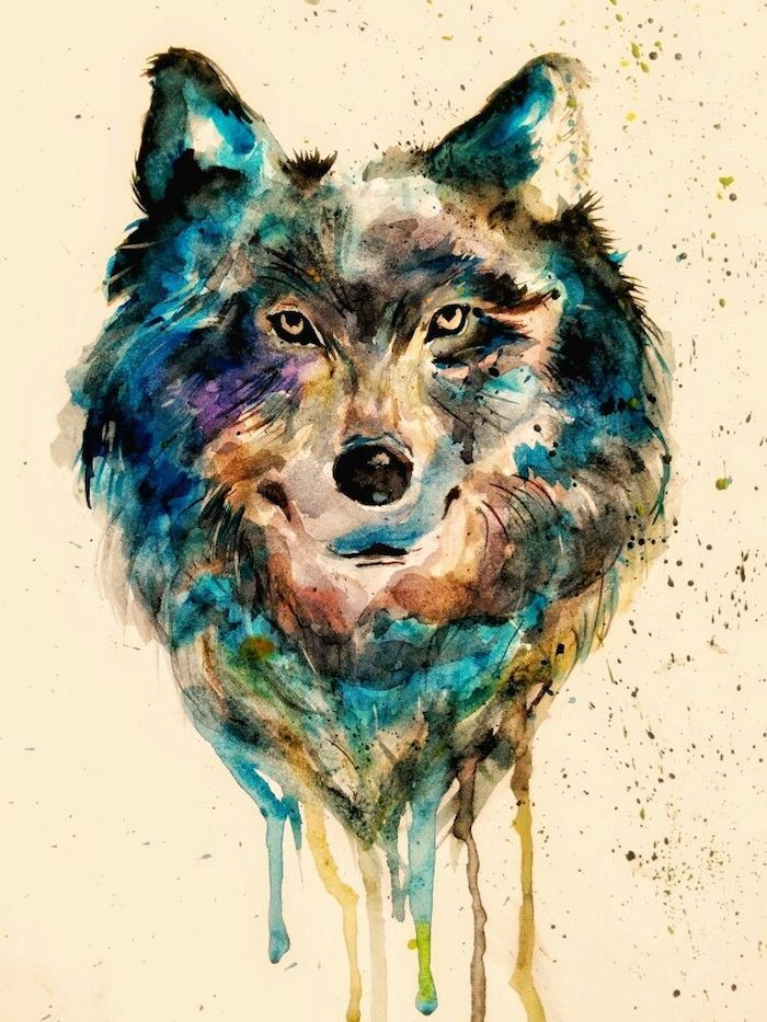 Épinglé Sur Tutoriel De Dessin concernant Dessin De Loup