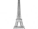 Épinglé Sur Watercolor Lettering encequiconcerne Coloriage Tour Eiffel