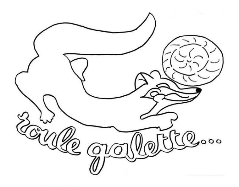 Epiphanie Coloriage – Page 2 tout Coloriage Galette