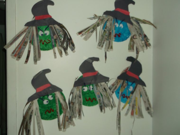 Épouvlle  Bricolage Halloween, Halloween, Haloween pour Bricolage Maternelle Halloween