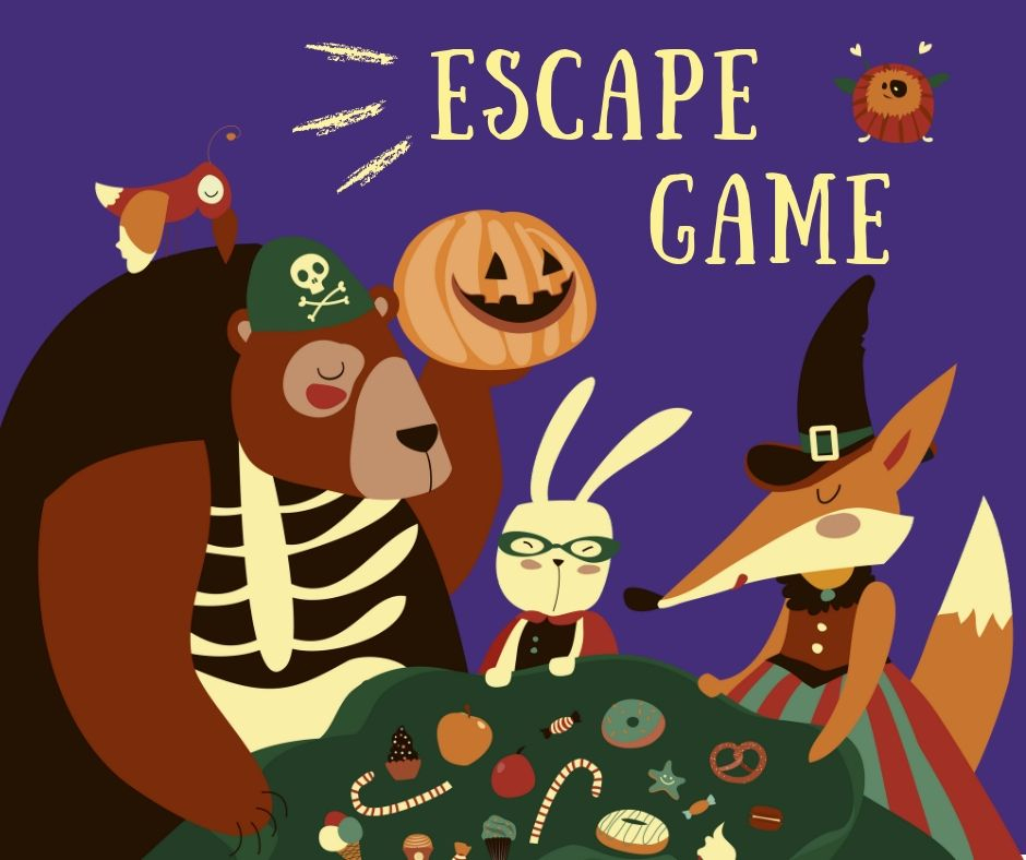 Escape Game Pour Halloween. Fetez Halowween En Famille encequiconcerne Film Halloween Pour Enfant 
