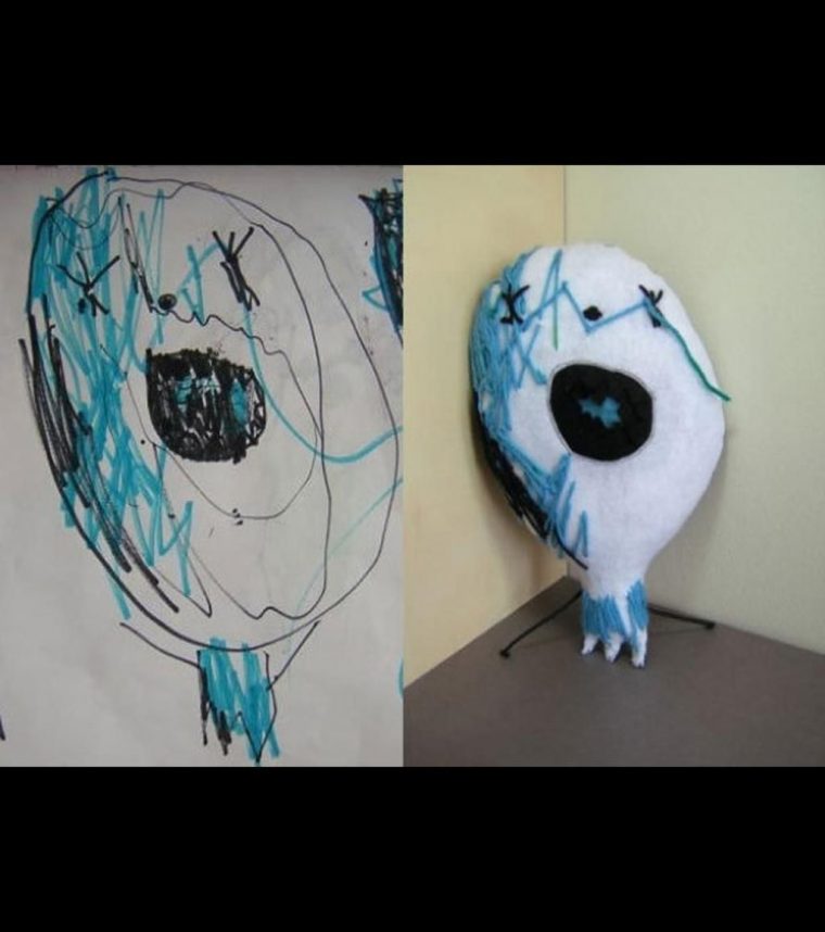 Et Si Les Dessins D'Enfants Devenaient Des Peluches encequiconcerne Jolie Dessin