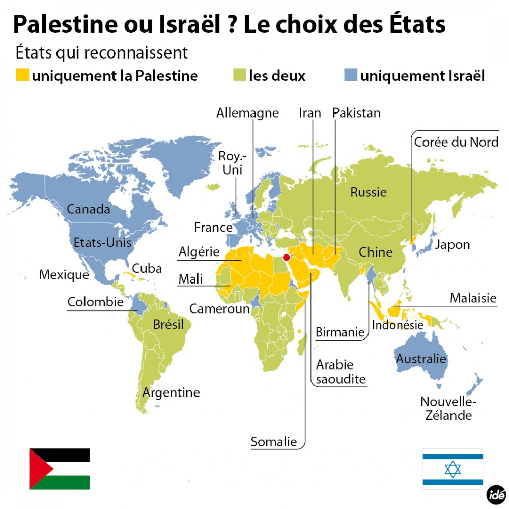 État Palestinien : Pourquoi Le Débat S&amp;#039;Invite En France dedans Les Pays Qui Entourent La France Ce2 