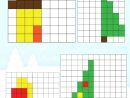 Exercices De Symétrie + Pixel Art (Mathématiques destiné Pantins Articulés À Imprimer