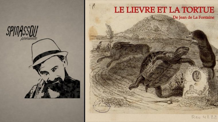 Fable: Le Lievre Et La Tortue – encequiconcerne Le Lièvre Et La Tortue À Imprimer