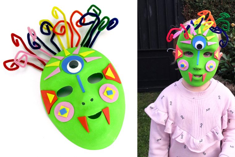 Fabriquer Un Masque Pour Halloween – Halloween – 10 Doigts pour Masque Enfant Halloween