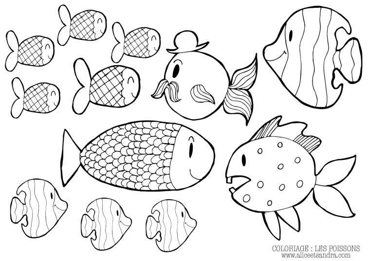 Facile Dessin De Poisson D Avril A Imprimer Gratuit 39 pour Dessin De Poisson Facile