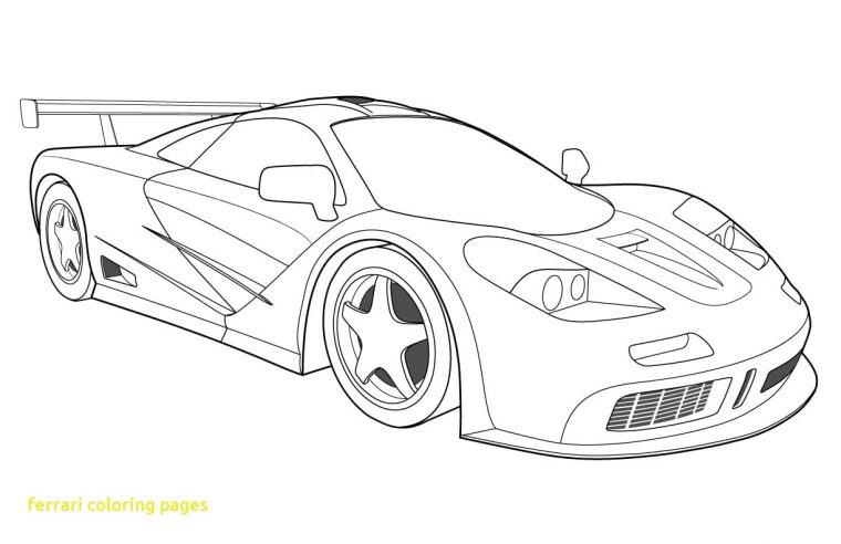 Ferrari Coloring Pages – Neo Coloring avec Dessin Ferrari