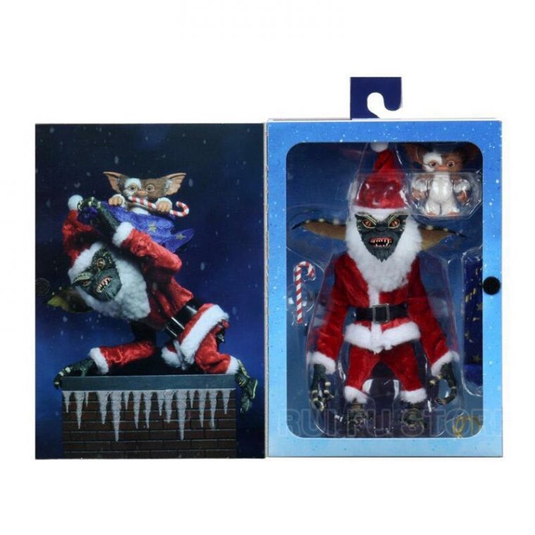 Figurine Gremlins + Gizmo Noel Certifiée – Figurinesretro intérieur Gremlins Noel