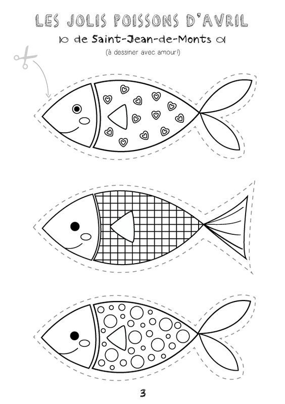 Fish Printable:  Poisson D'Avril À Colorier, Coloriage serapportantà Poisson D Avril A Colorier