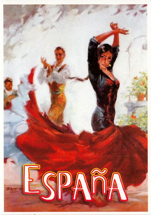 Flamenco Painted 4  Flamenco, Flamenco Dancers, Spanish serapportantà Flamenco Dessin